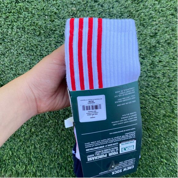 Dick’s Sporting Goods American Flag Crew Socks 2 Pack - Picture 4 of 8